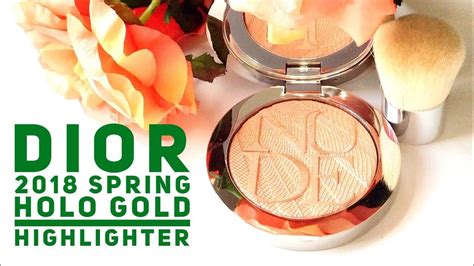 dior holo gold highlighter